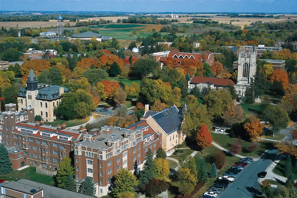 College campus building